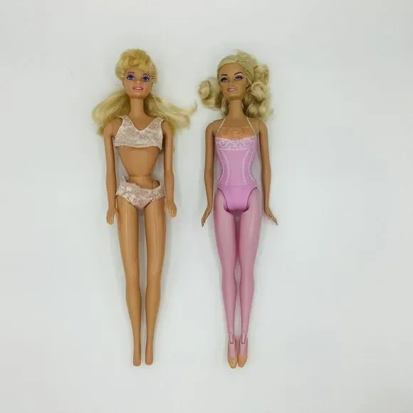 Vintage Barbie Dolls 76'/ 98' Barbie 2006 Pink Beach Glam